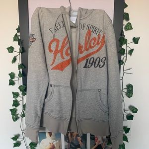 VINTAGE HARLEY DAVIDSON ZIP-UP